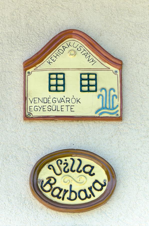 Barbara Apartmanhaz Kehidakustány Εξωτερικό φωτογραφία